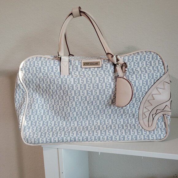 SPRAYGROUND Limited EDITION Rose Money Check Duffle NEW MONEY Jet Setter collect - Picture 1 of 13